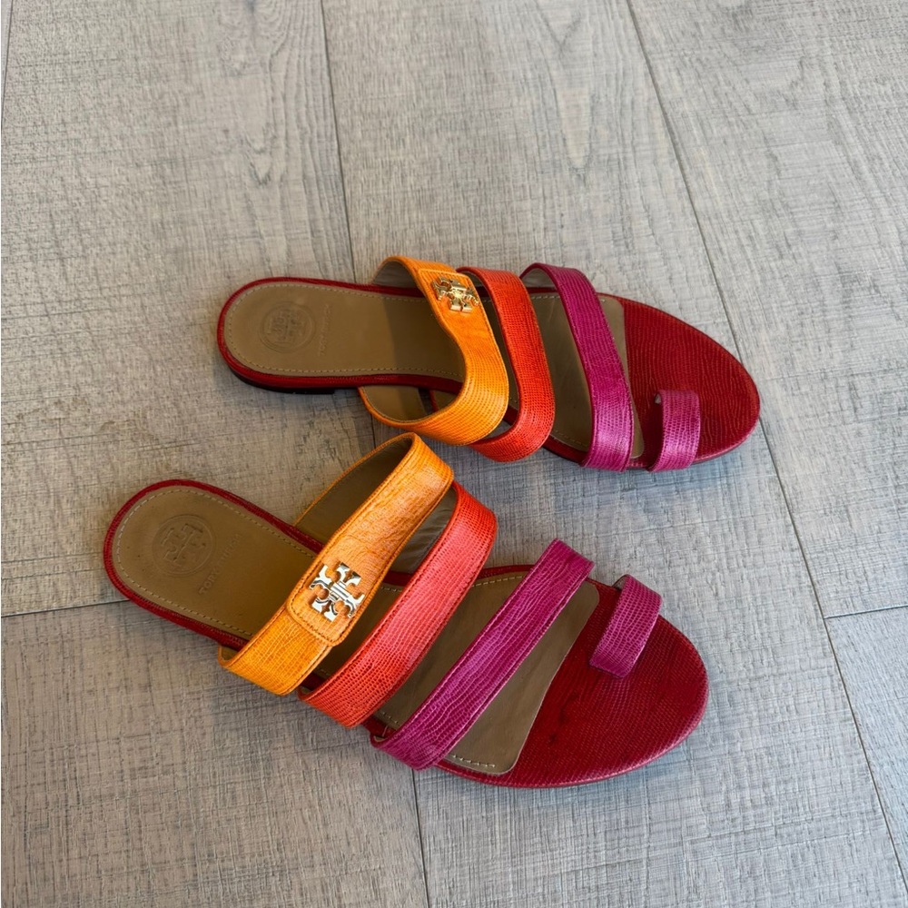 Tory Burch Multicolor Strappy Sandals